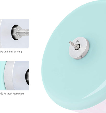 Super-Silent Hamster Exercise Wheel: Quiet 8.2 Inch Running Wheel | Can 9.1-11.8" Adjustable Height - No Bend Back Spinner Running for Dwarf Syrian Hamster Gerbils Mice or Other Small Animal